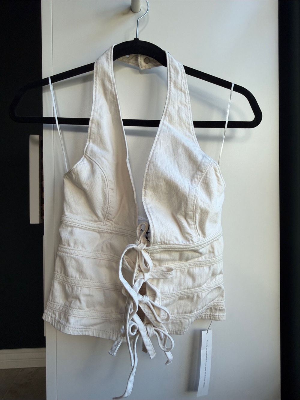 Reformation Kyleigh denim halter - Picture 5 of 5